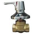 Brass Globe Valve with Chrome Plate